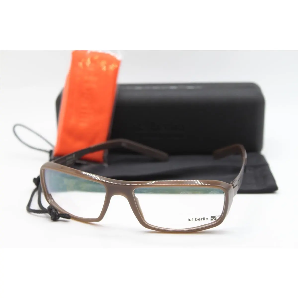 IC Berlin Model Nikolai M. Brown Bronze Eyeglasses W/case 57-18