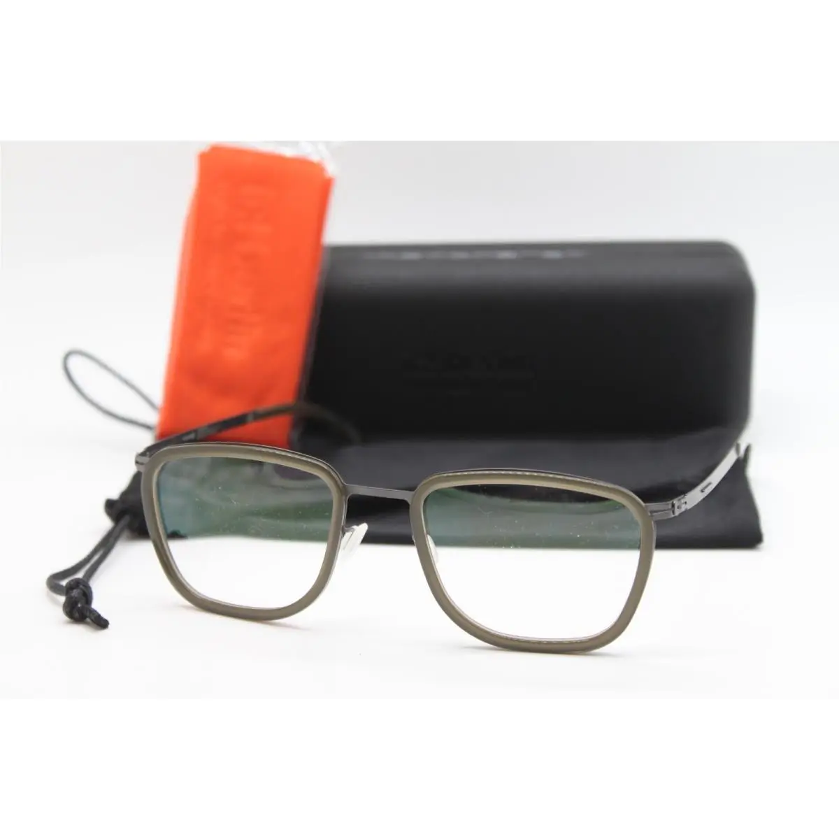 IC Berlin Model Taku Graphite Eyeglasses W/case 51-21