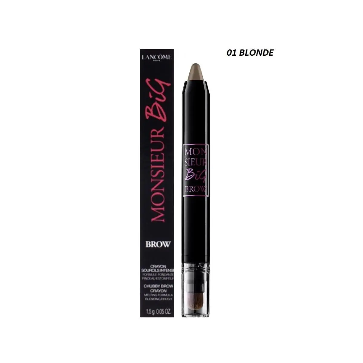 Lancome Monsieur Big Brow Chubby Brow Crayon 1.5g/0.05oz 01 Blonde Boxed