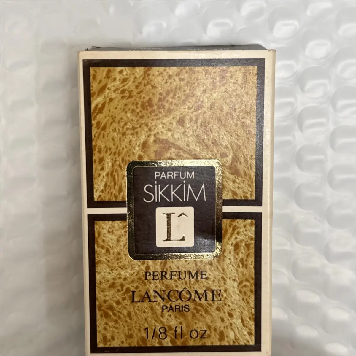 Vintage Lancome Sikkim Women Perfume Pure Parfum Splash 1/8 Oz. 4 ml W/ Box