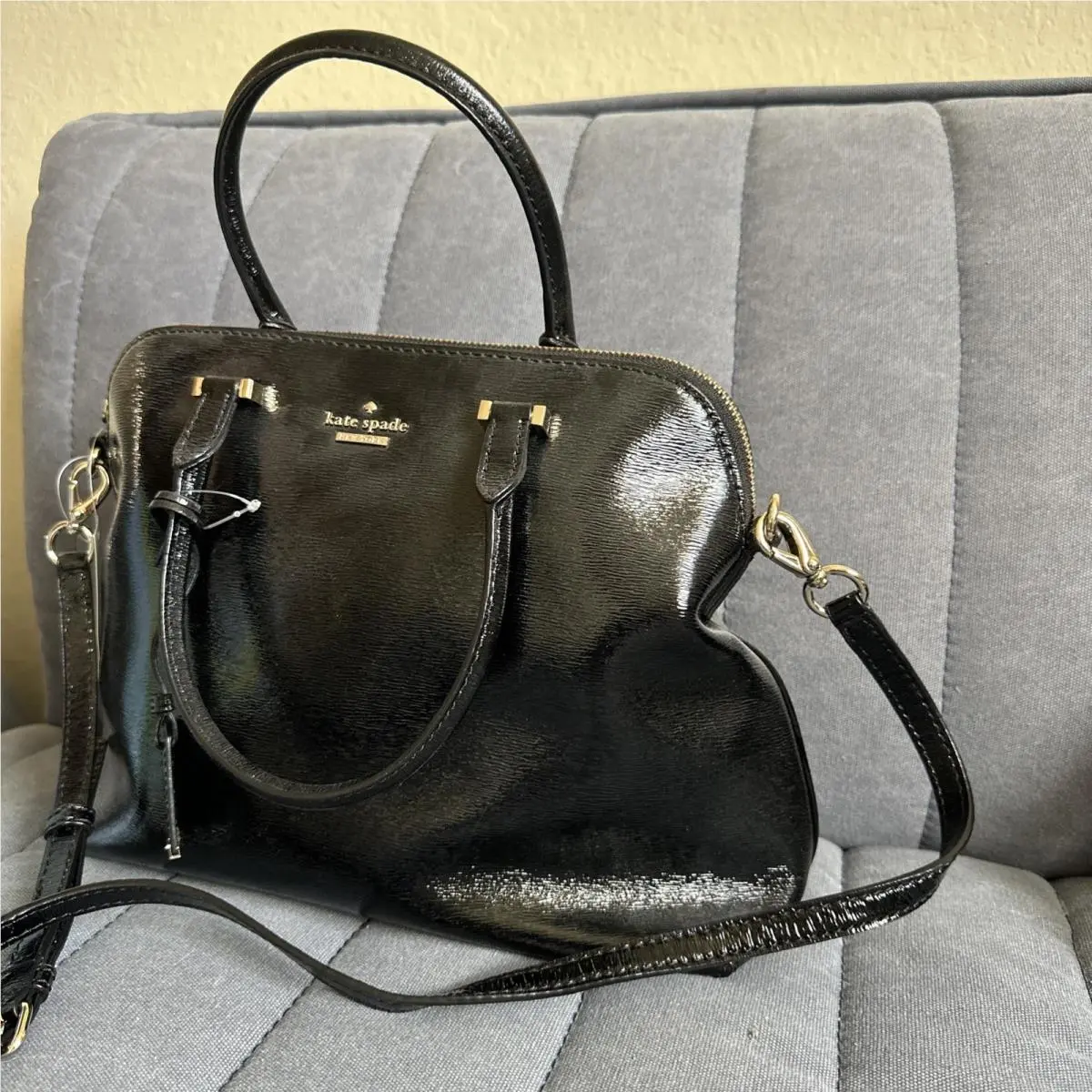 Kate Spade Cedar Street Patent Margot Black Patent Leather