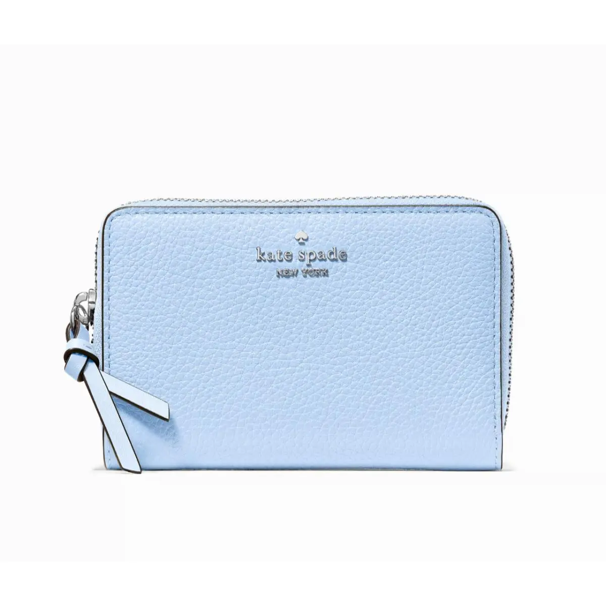 New Kate Spade Knott Medium Wallet Pebble Leather North Star