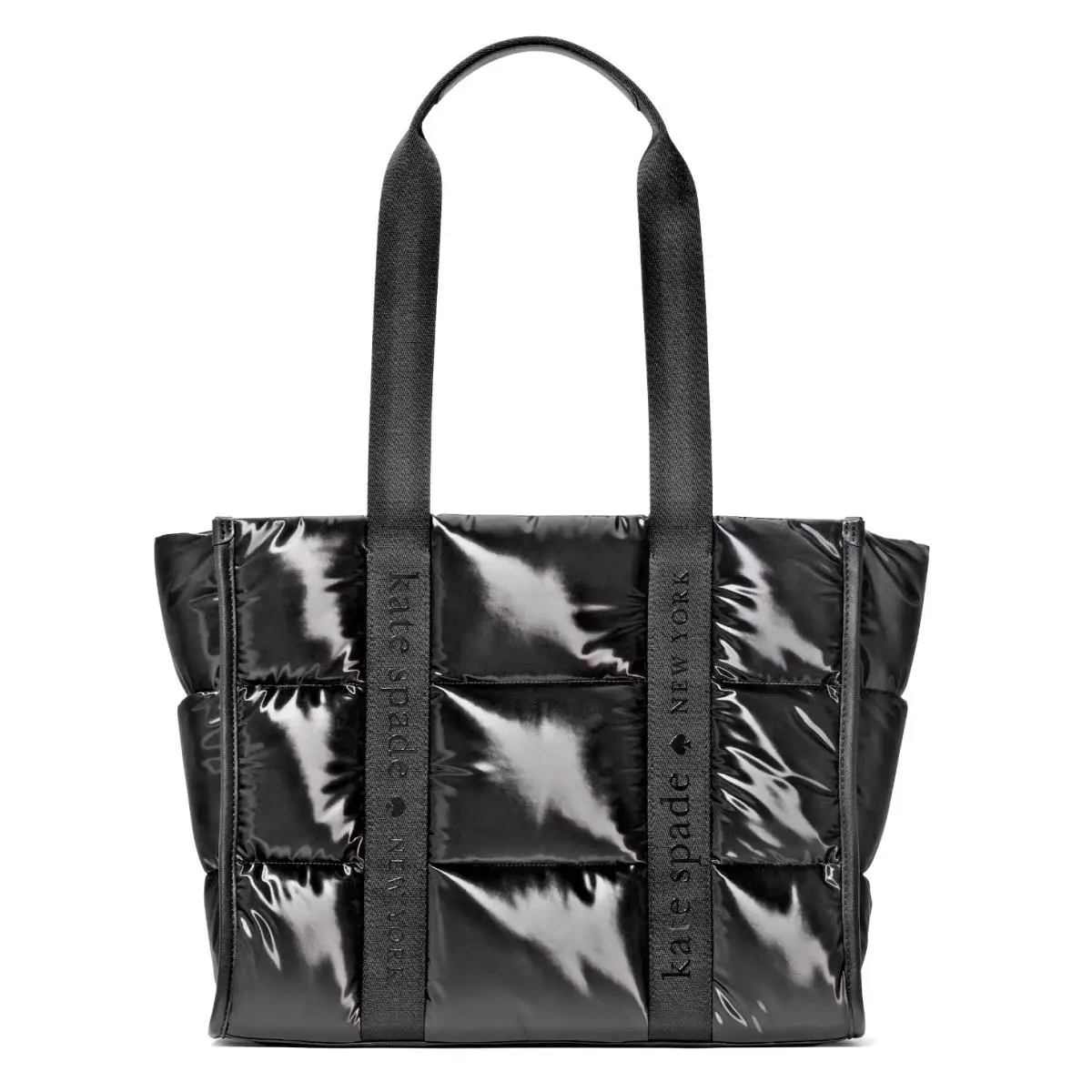 New Kate Spade Kip Puffy Large Tote Black with Dust Bag