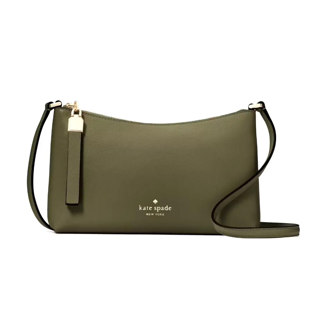 New Kate Spade Sadie Crossbody Saffiano Leather Seaweed with Dust Bag