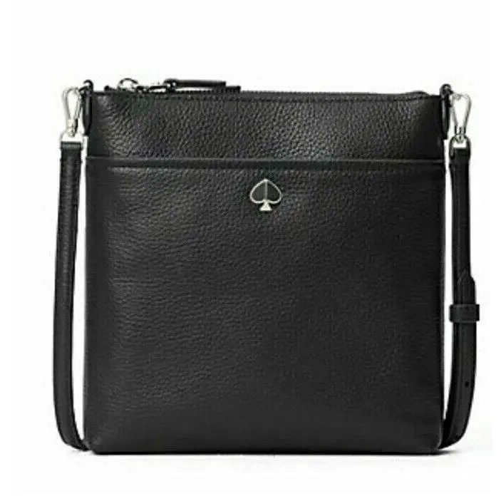 New Kate Spade Polly Small Swingpack Shoulder Bag Pebble Leather with Dust Bag