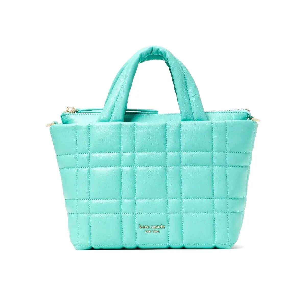 New Kate Spade Softwhere Quilted Leather Mini Tote Summer Rai