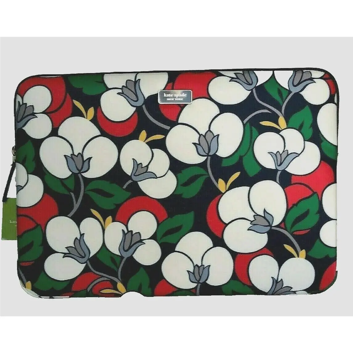 New Kate Spade Dawn Breezy Floral Laptop Case to 16 Blazer Blue Multi