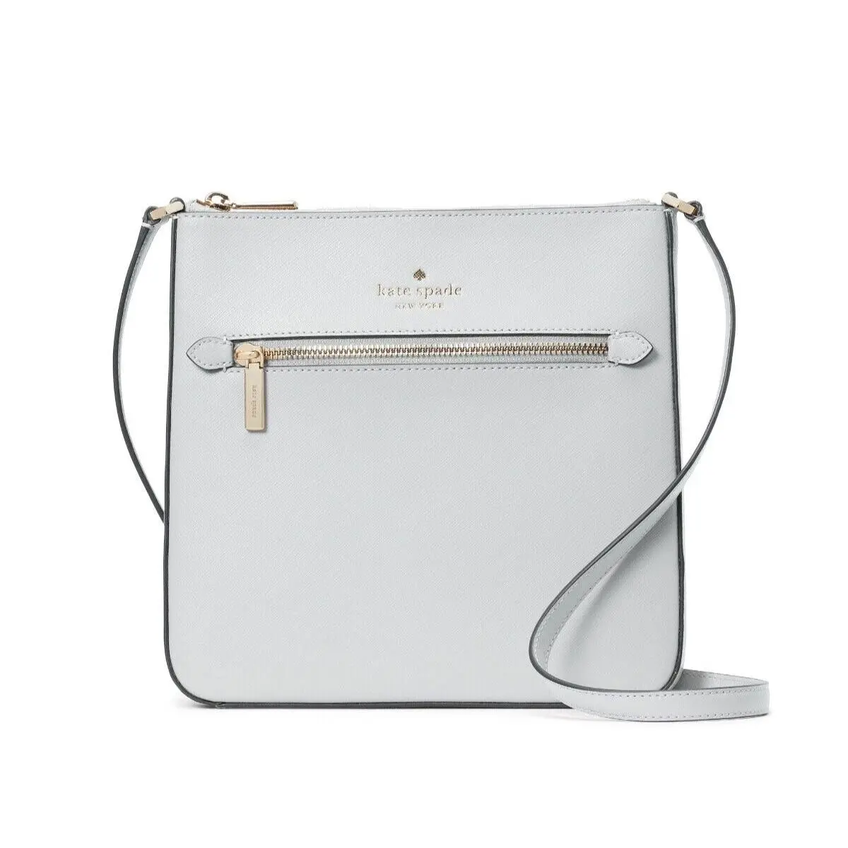 New Kate Spade Sadie Large Crossbody Saffiano Leather Stone Path