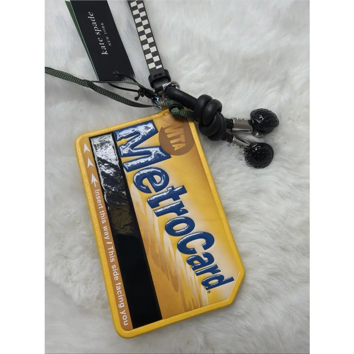 Kate Spade New York Charmed Nyc Metro Card Bag Charm Key Fob