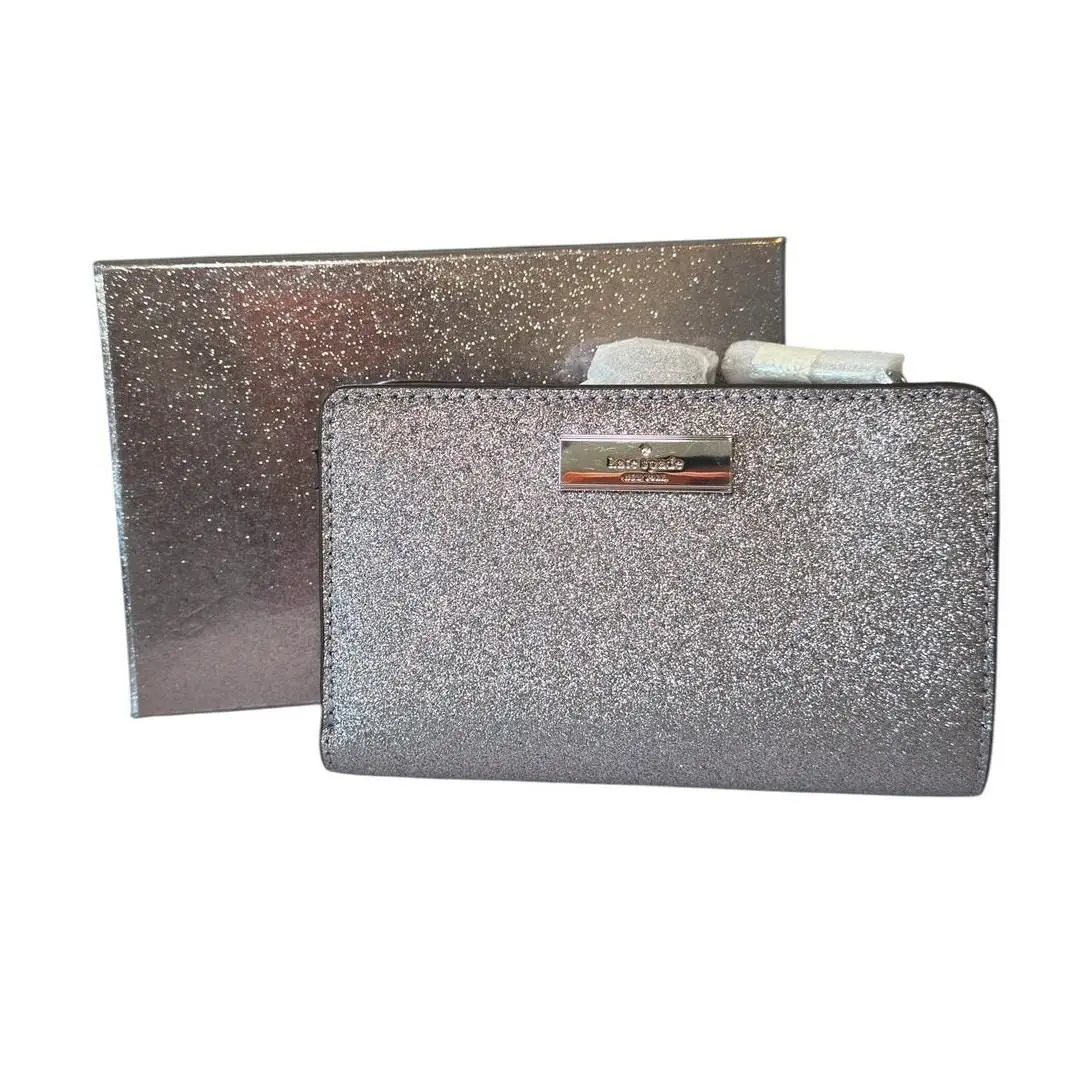 Kate Spade Kenzie Glitter Bifold Wallet