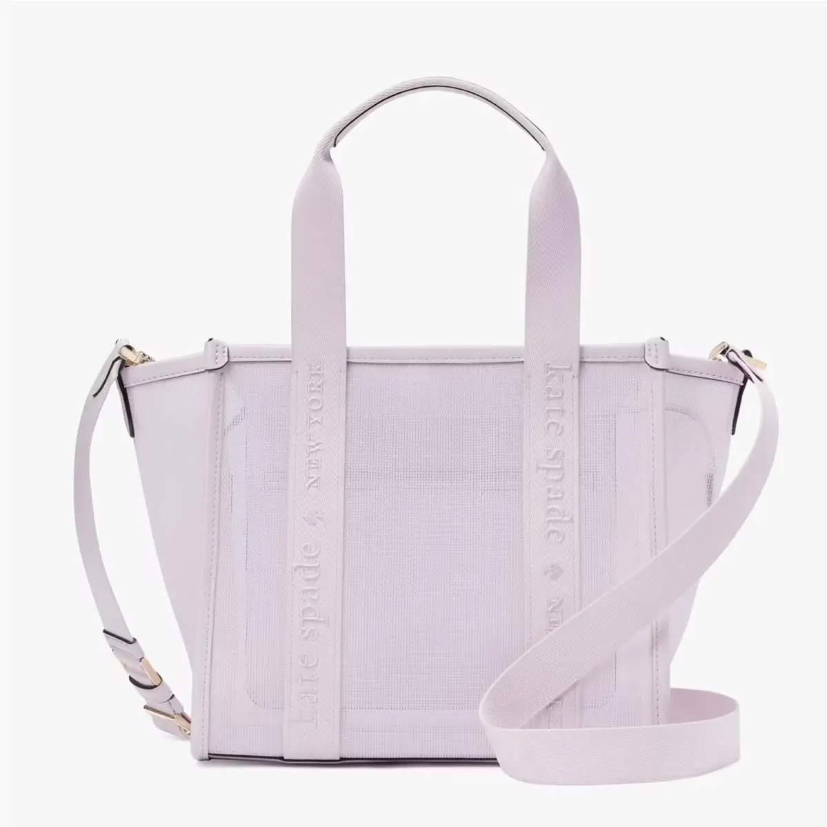 Kate Spade New York Kip Mesh Small Tote in Light Lilac