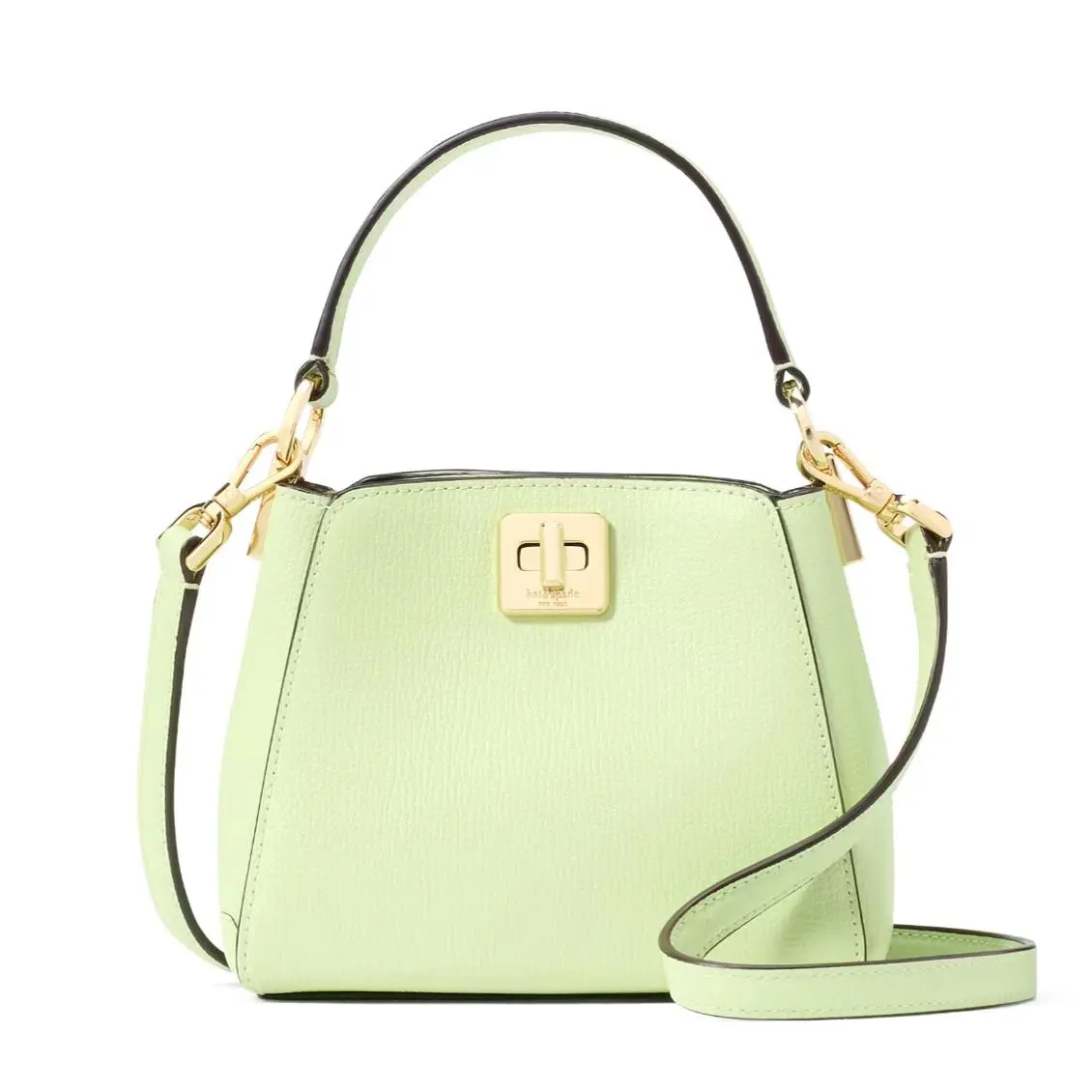 New Kate Spade Phoebe Mini Top Handle Crossbody Matcha Latte with Dust Bag
