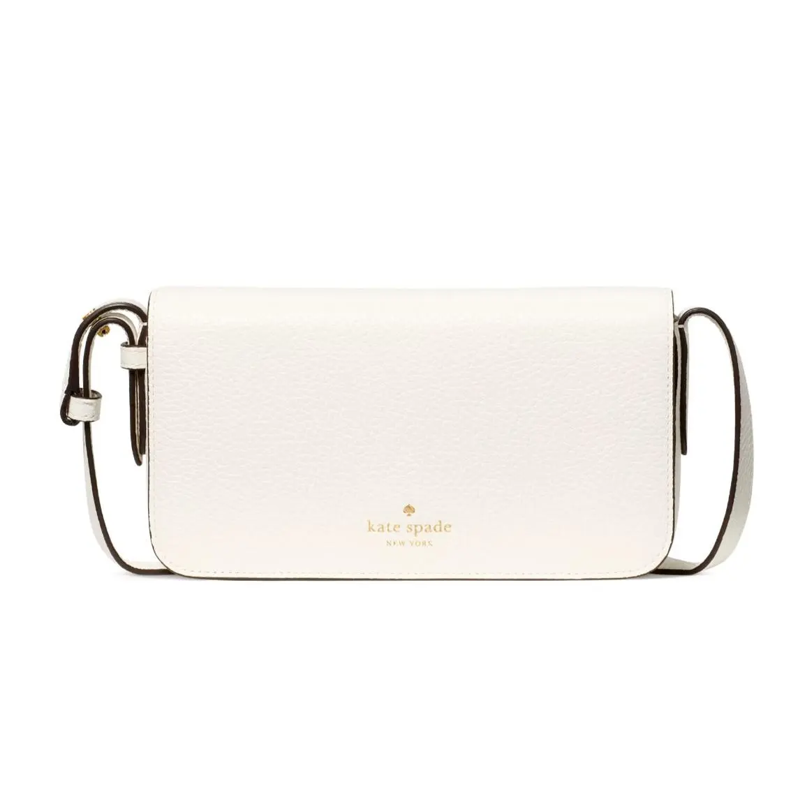 New Kate Spade Juliette Crossbody Bag Pebble Leather Meringue with Dust Bag