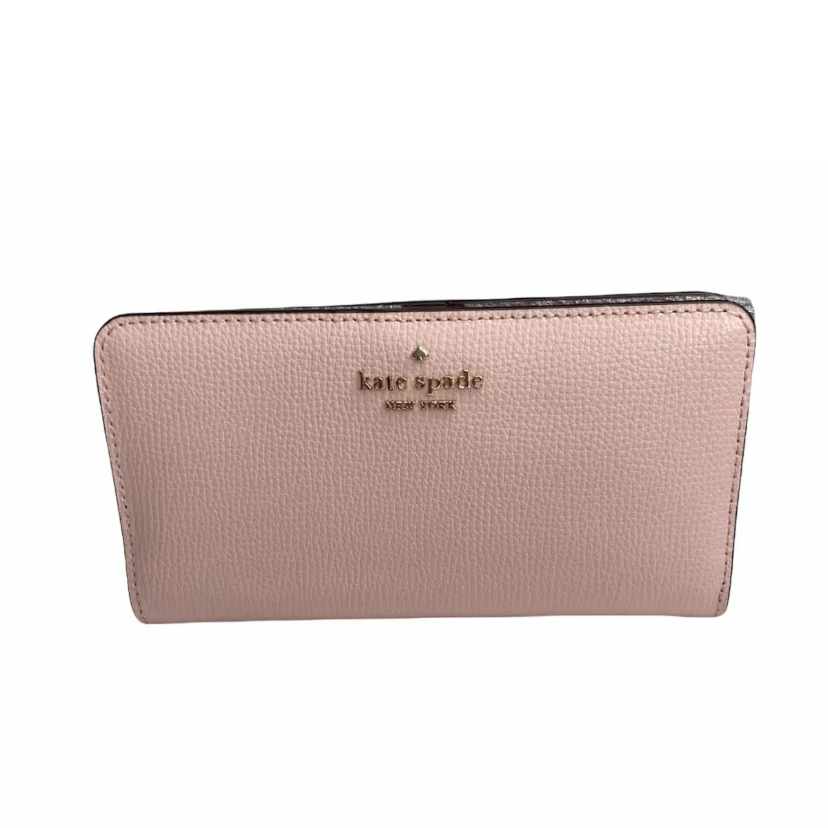 Kate Spade Darcy Large Slim Bifold Wallet Rose Smoke
