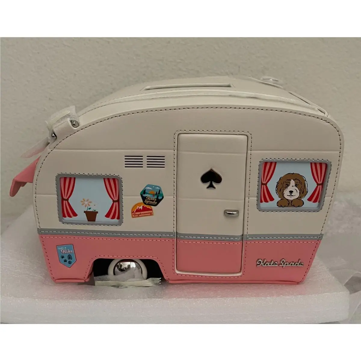 Kate Spade Day Tripper Camper Van Leather Crossbody Novelty Bag