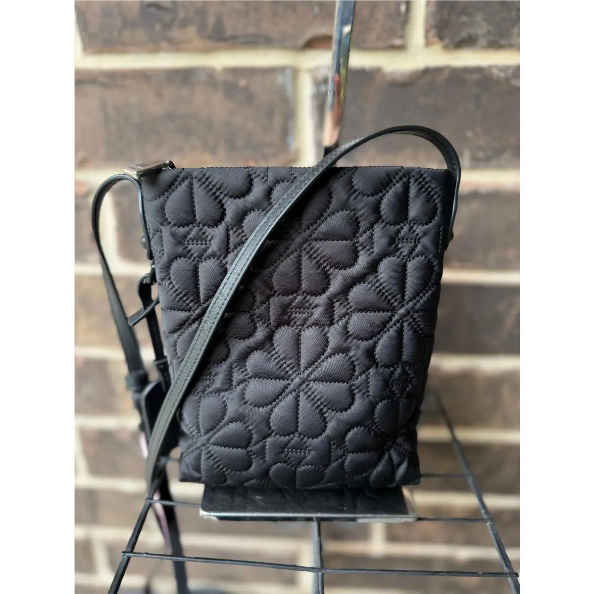 Kate Spade Tilly Quilted Small Crossbody Bag Black