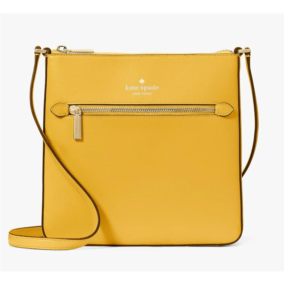 New Kate Spade Sadie Large Crossbody Saffiano Leather Dafodill