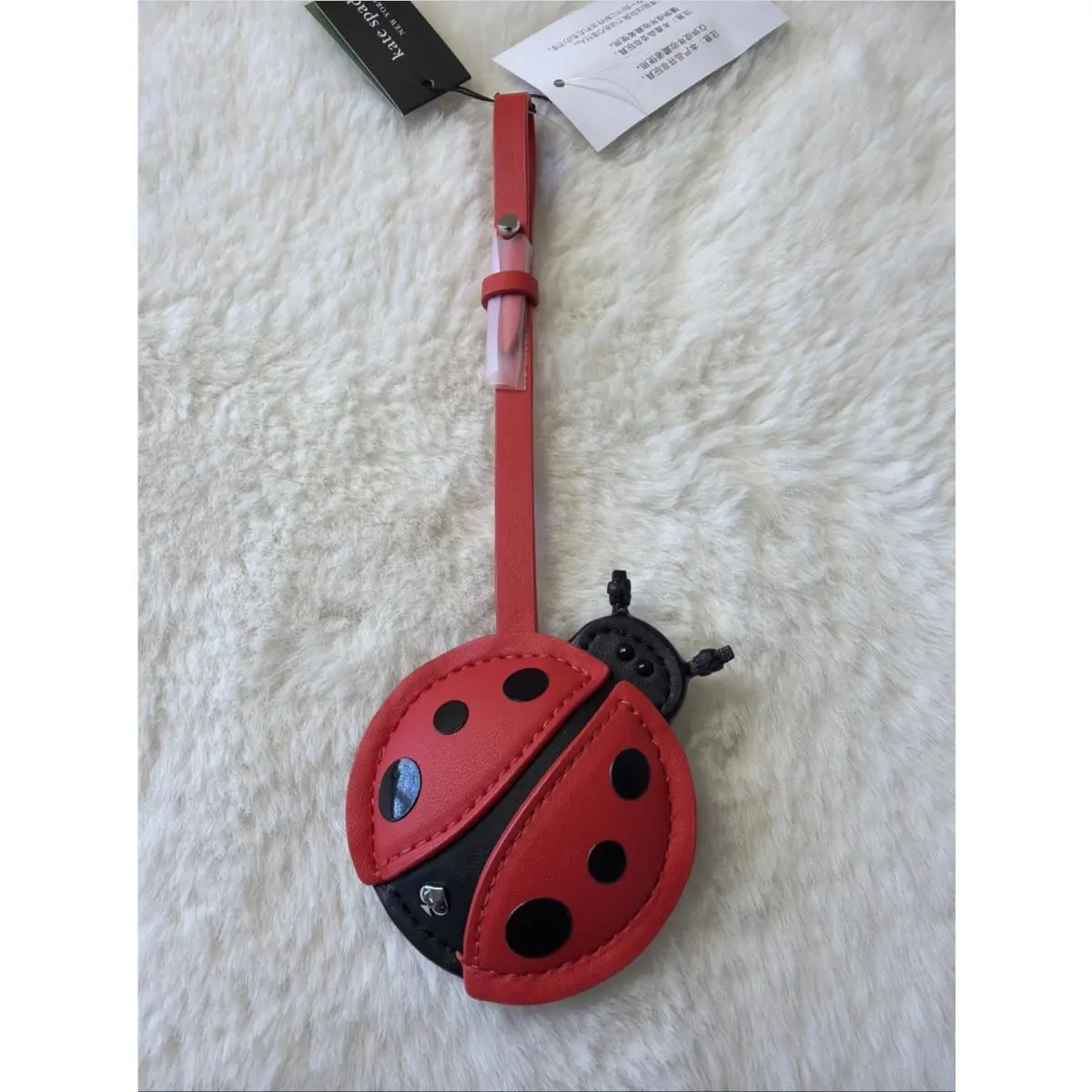 Kate Spade New York Charmed Ladybug Bag Charm Key Fob