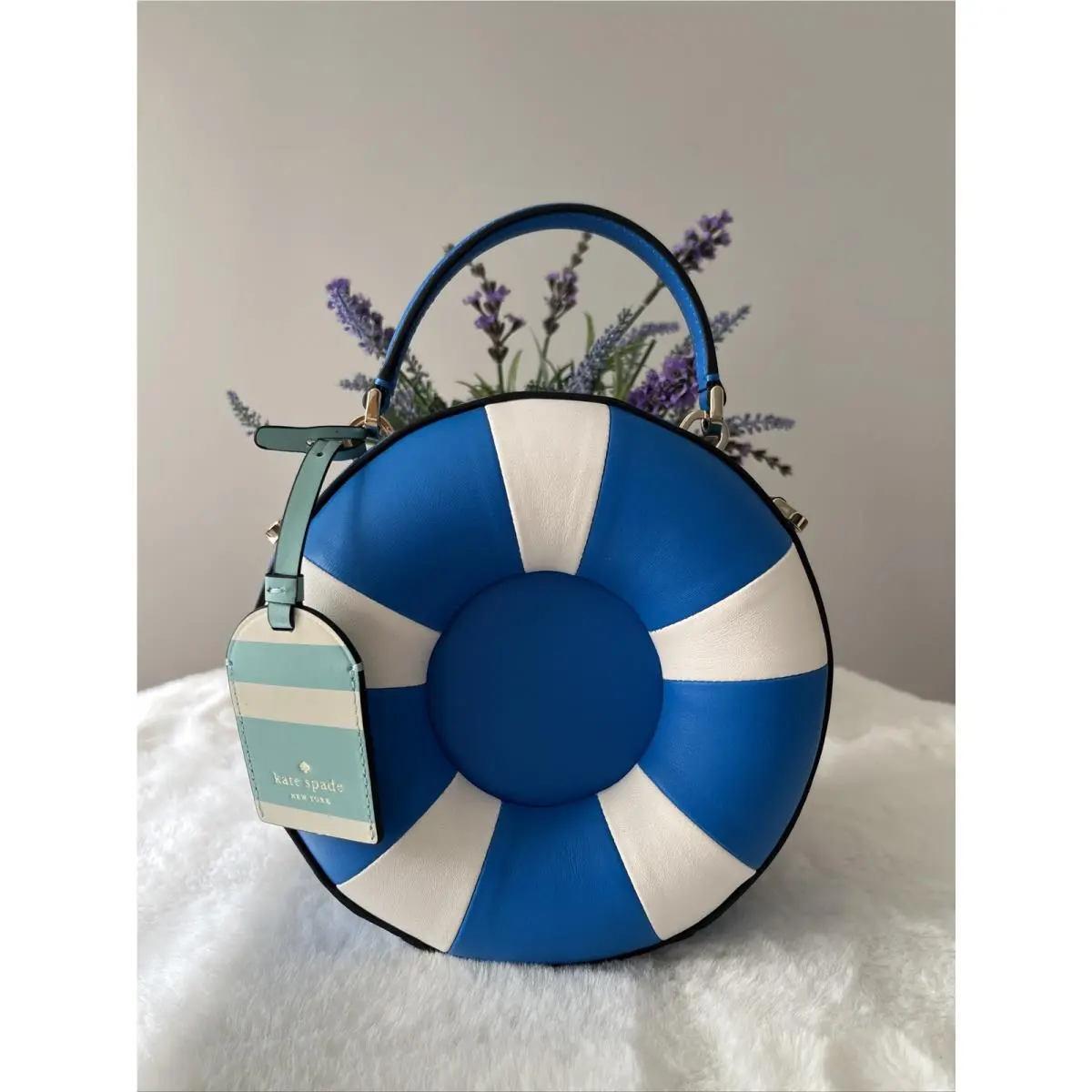 New Kate Spade Other Splash Pool Float Crossbody Bag Novelty Blue Multi Gift