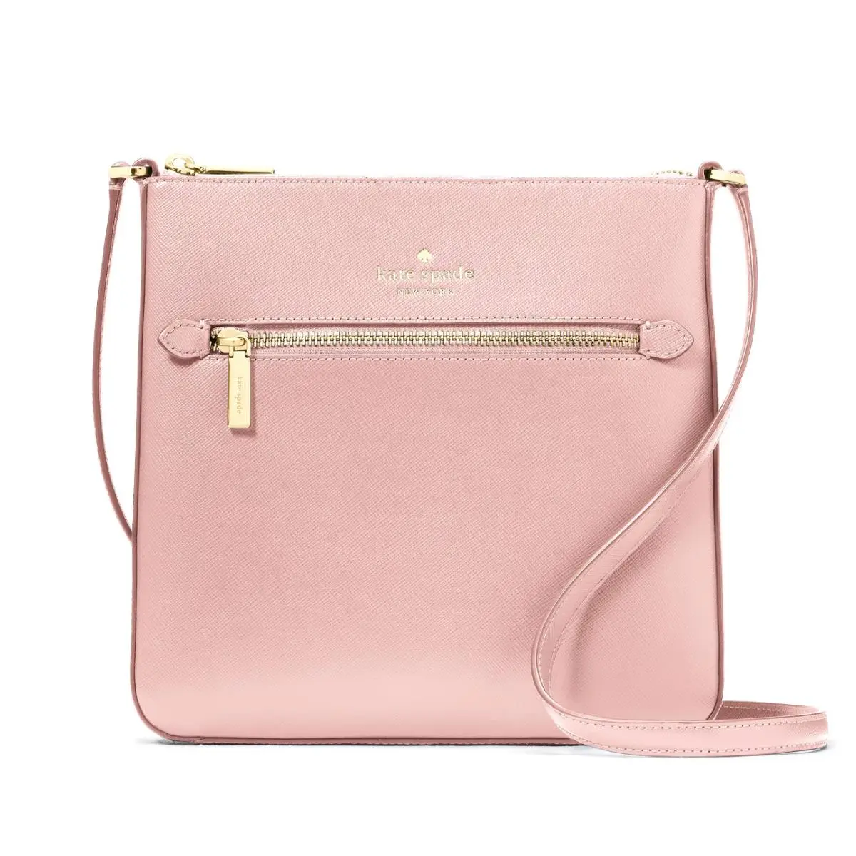New Kate Spade Sadie Large Crossbody Saffiano Leather Tutu Pink