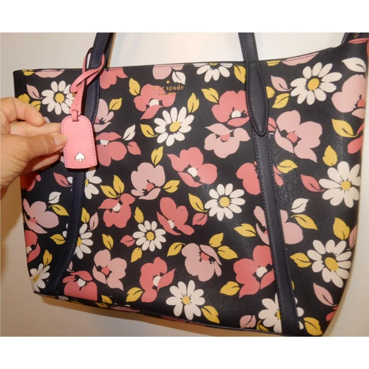 Road Trip Floral Printed Large Tote K6072 New + Wallet by Kate Spade