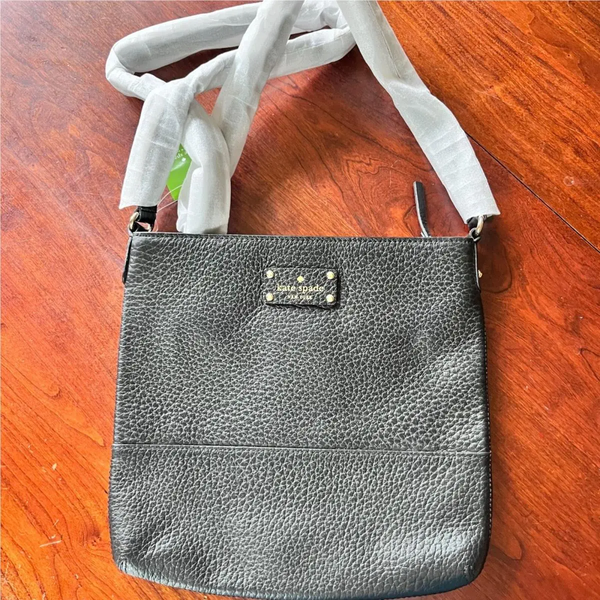 Kate Spade York Black Leather Crossbody Bag
