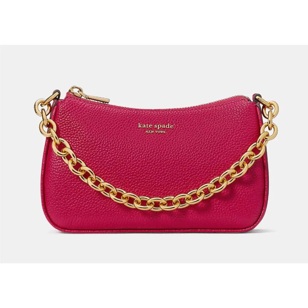 New Kate Spade Jolie Small Convertible Crossbody Renaissance Rose with Dust Bag
