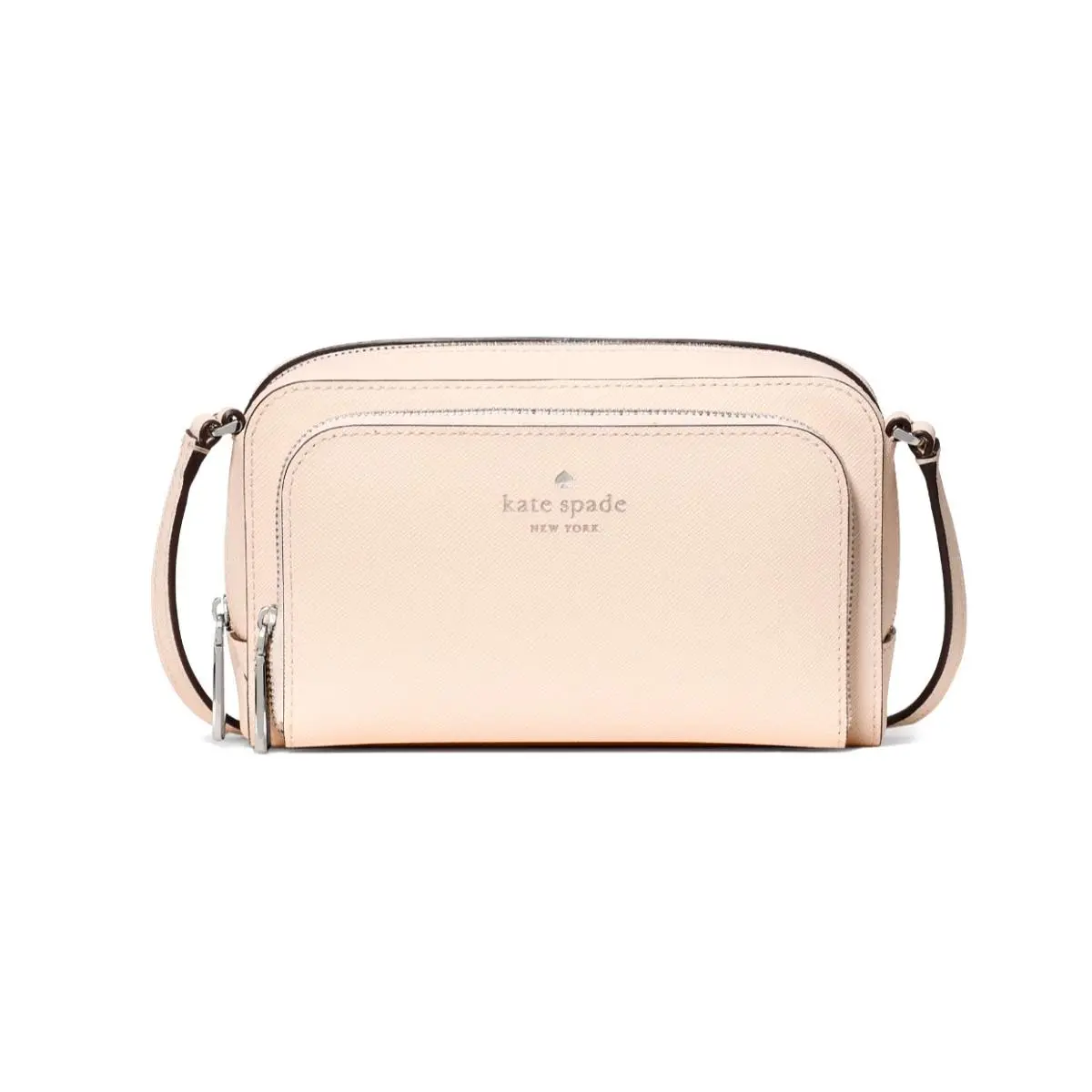 New Kate Spade Staci Mini Crossbody Bag Saffiano Fresh Peach with Dust Bag