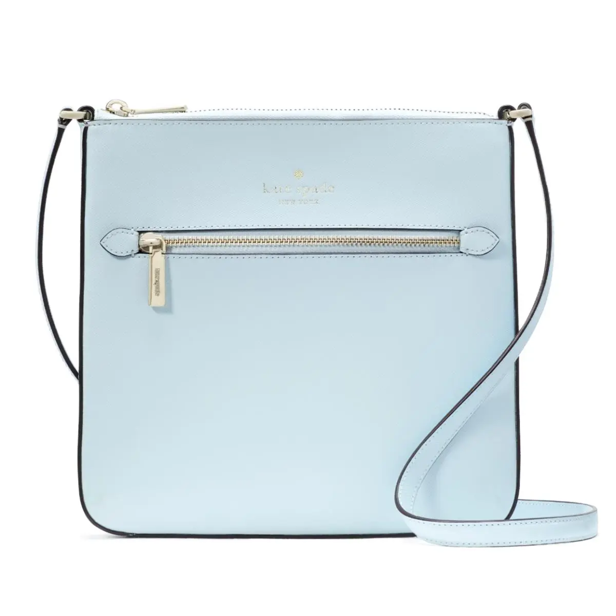 New Kate Spade Sadie Large Crossbody Saffiano Leather Crisp Sky