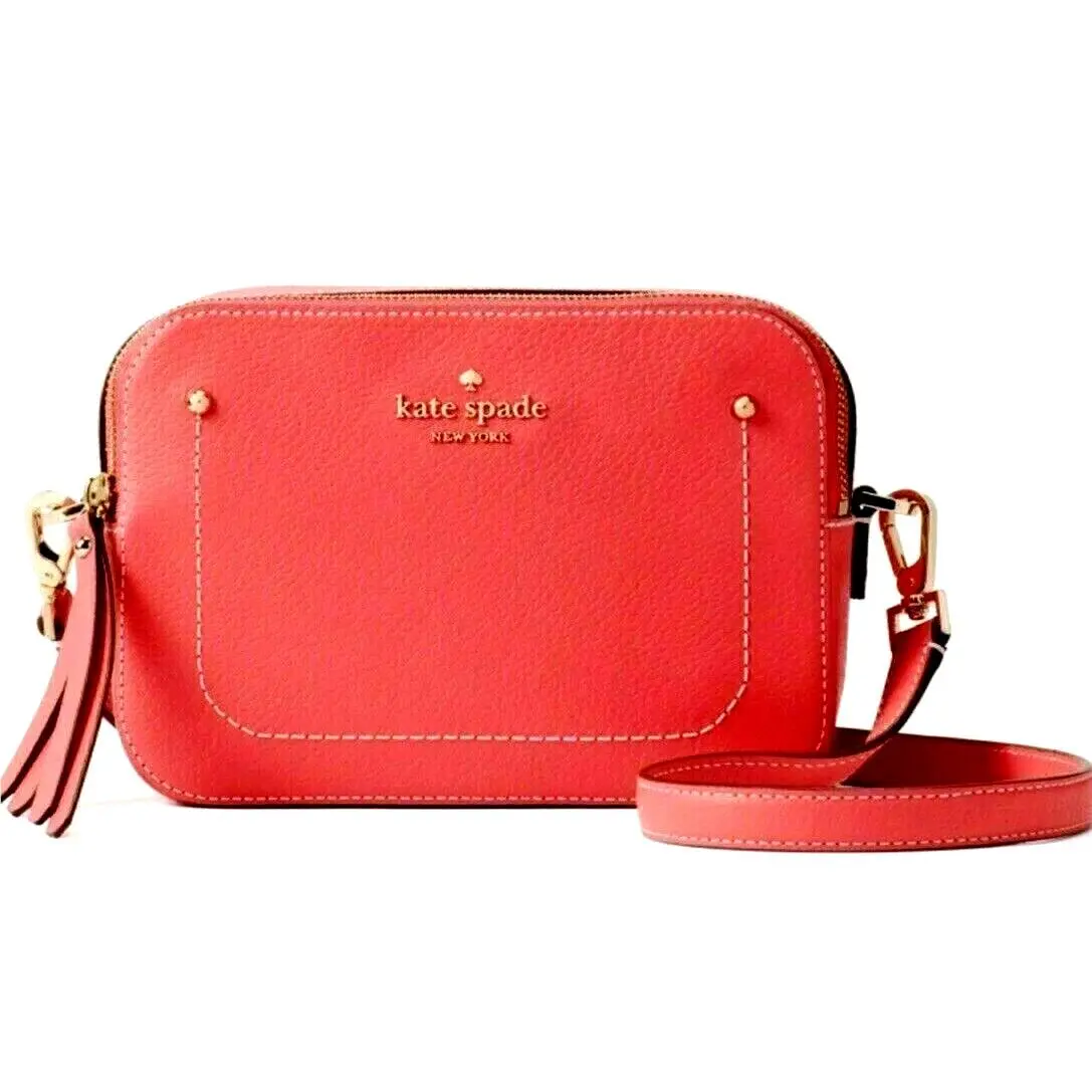 New Kate Spade Juliet Thompson Street Crossbody Bright Flamingo with Dust Bag