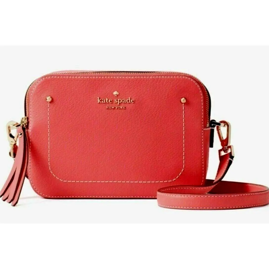 New Kate Spade Juliet Thompson Street Crossbody Bright Flamingo with Dust Bag