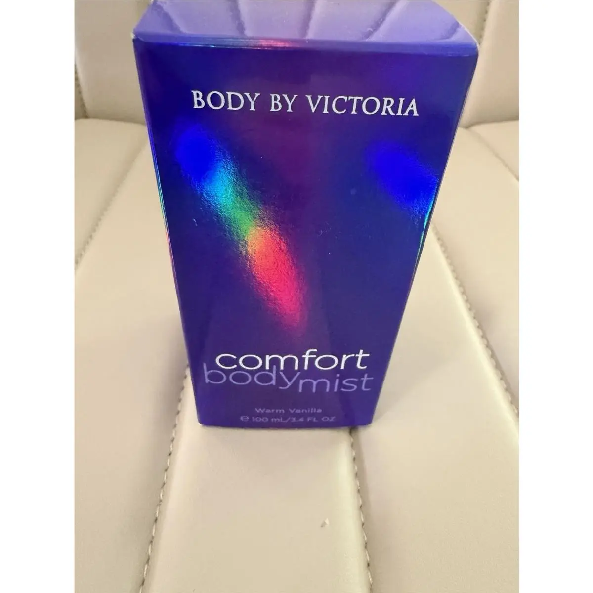 Victorias Secret Body By Victoria Warm Vanilla Perfume Mist Splash 3.4oz
