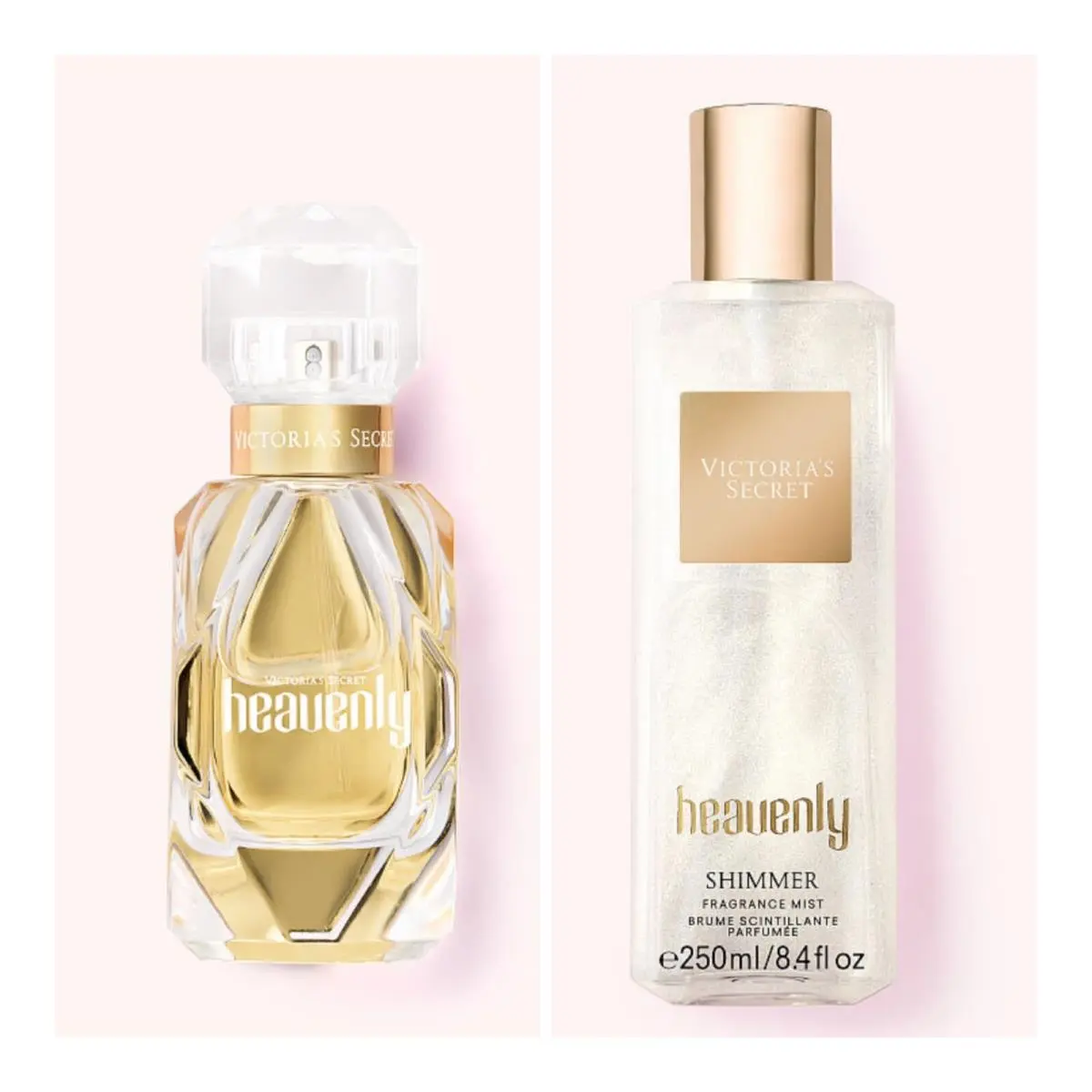 Victoria`s Secret Heavenly Eau de Parfum 1.7 Fl.oz. and Shimmer Fragrance Mist