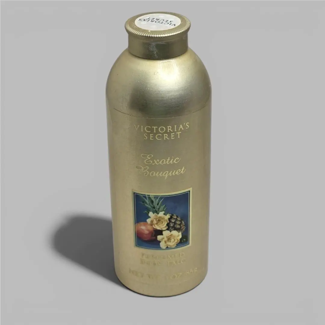 Victoria`s Secret Exotic Bouquet Perfumed Body Talc 3oz Vintage Htf