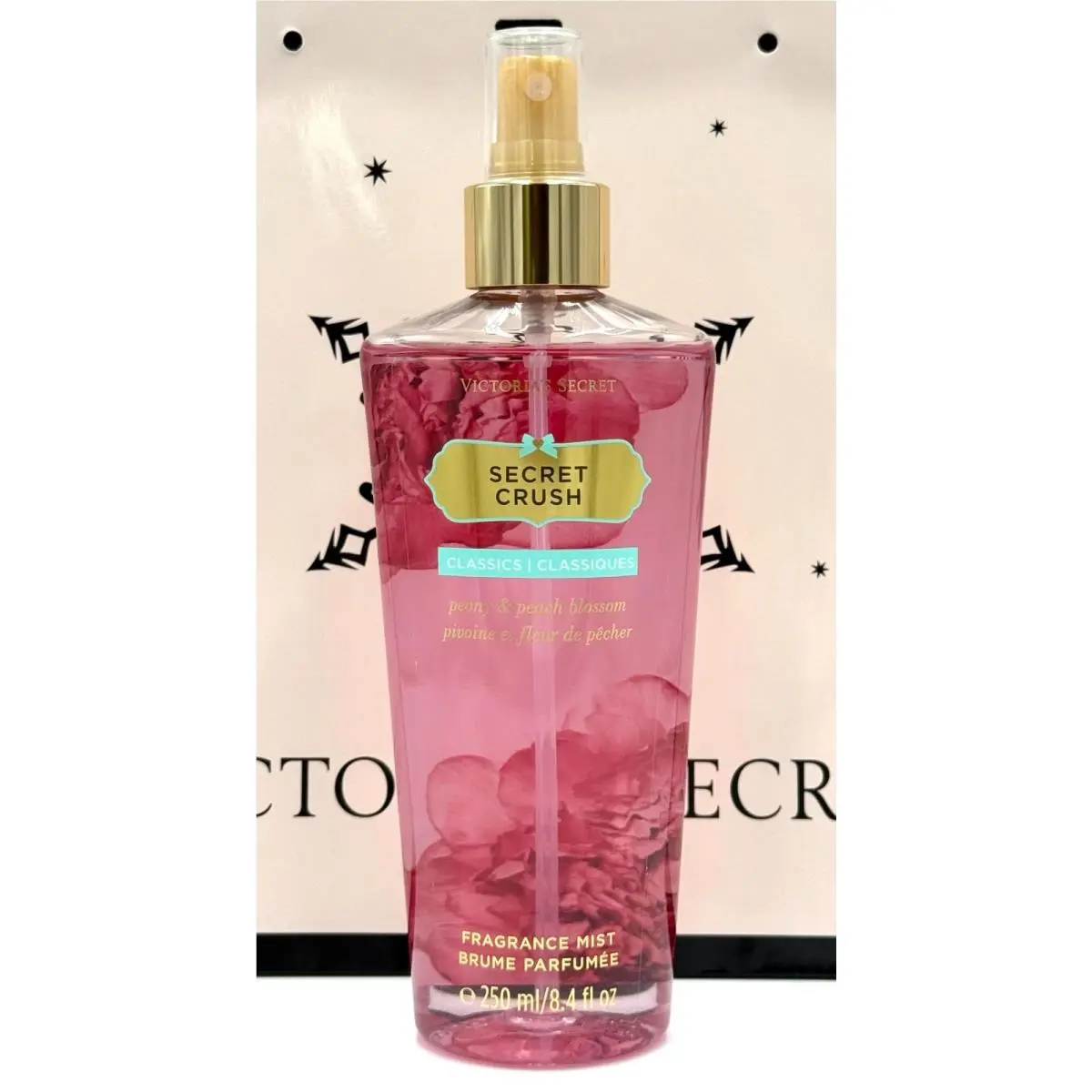 Victoria`s Secret Secret Crush Fragrance Mist Classics Collection 8.4 fl oz Rare