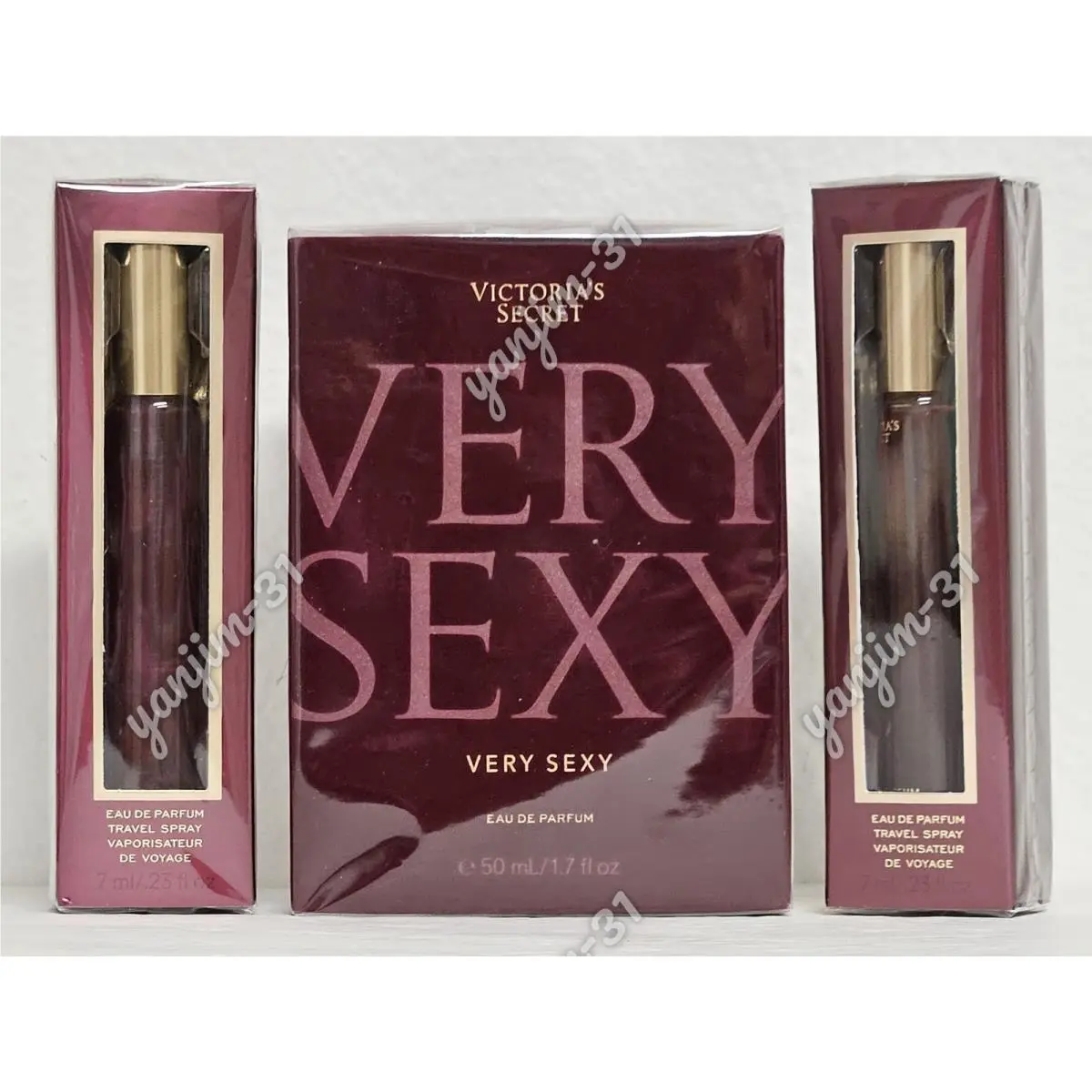 Victoria Secret Very Sexy Eau DE Parfum - 3 PC - 1 Regular + 2 Travel Size m