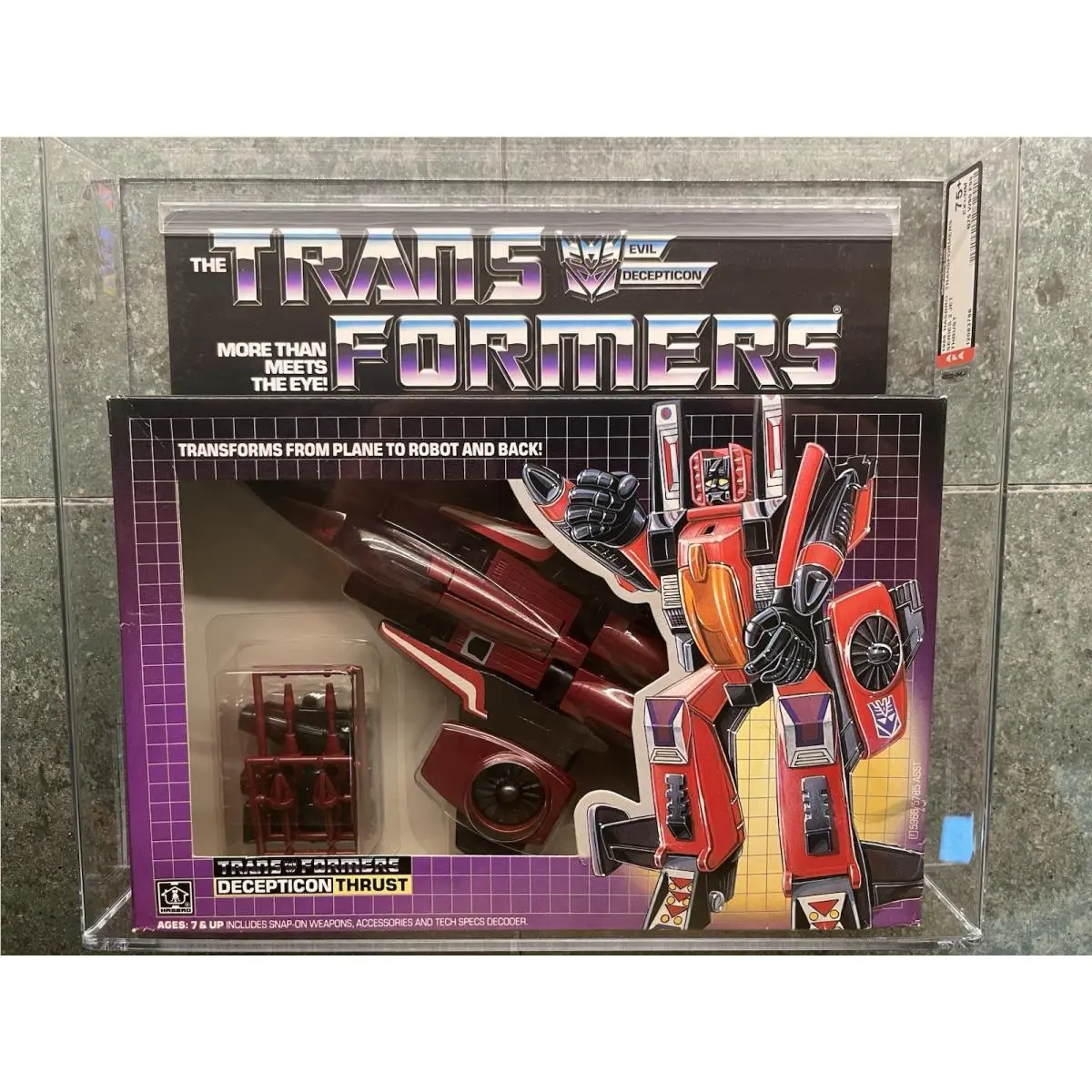Transformers g1 Afa 75+ Misb Thrust
