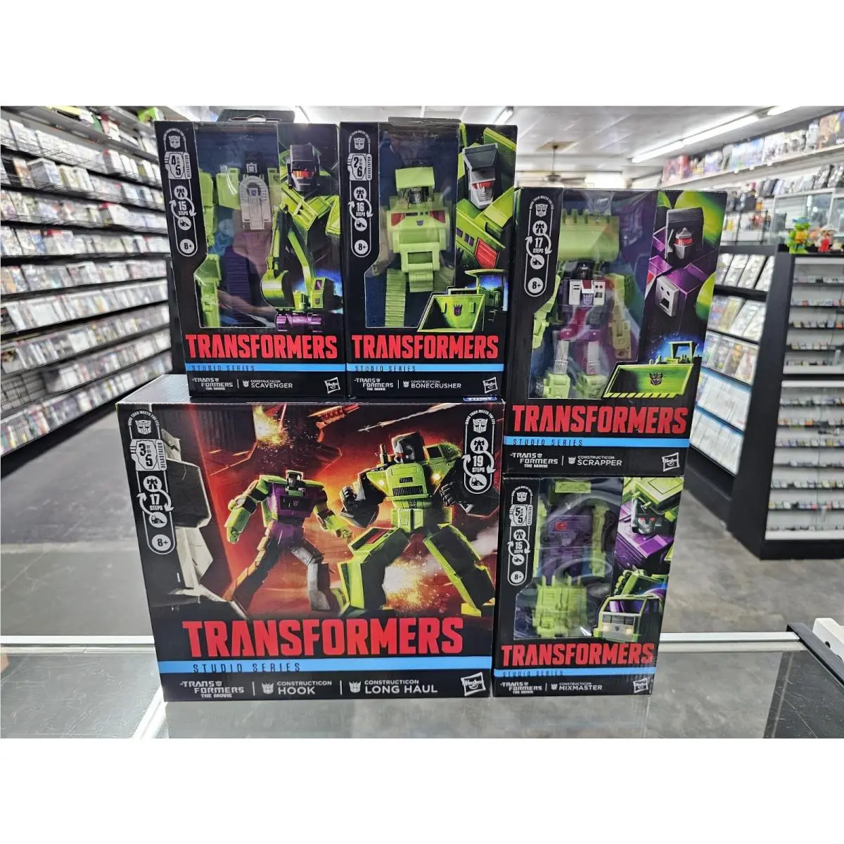 Hasbro Transformers Studio Series 86 Constructicons Devastator Misb Complete Set