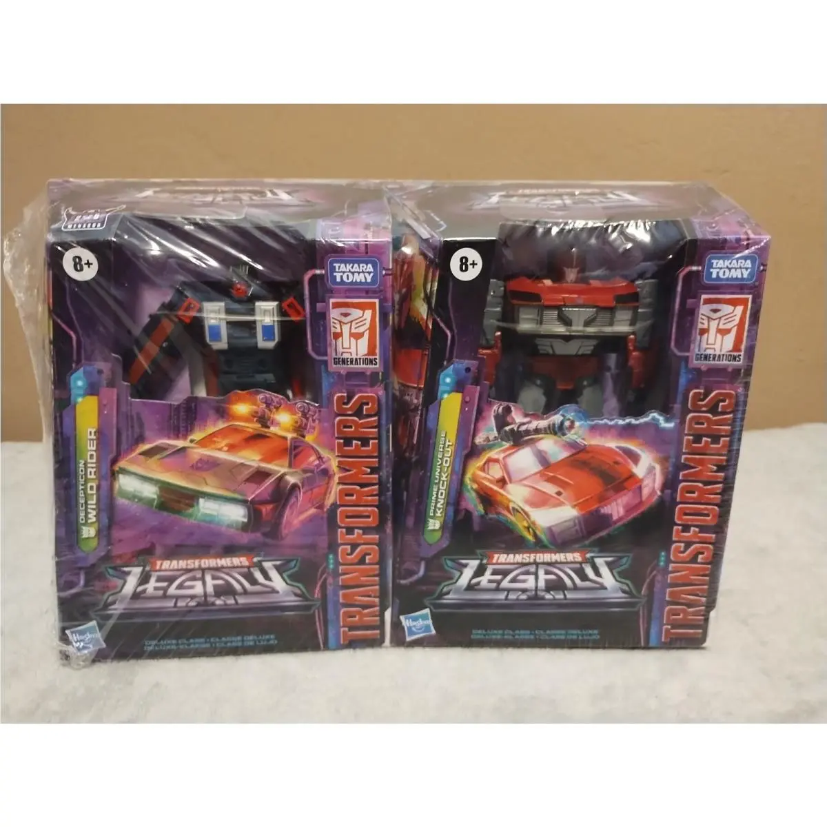 Hasbro Transformers Legacy United Wild Rider Knock-out Prime Decepticon Pack