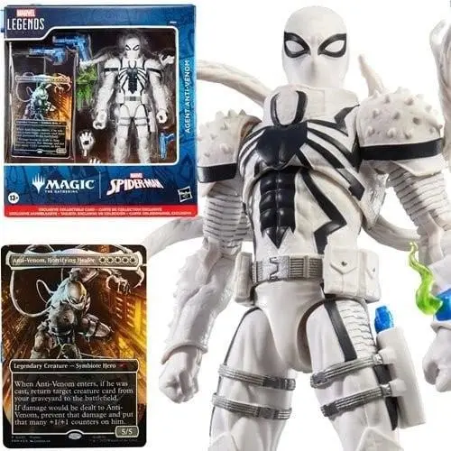 Spider-man Marvel Legends Series Magic: The Gathering Agent Anti-venom 6-Inch