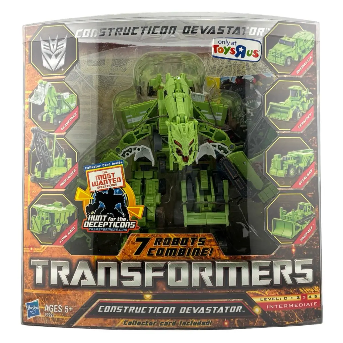 Transformers Revenge of The Fallen Construction Devastator Toys R Us Figure