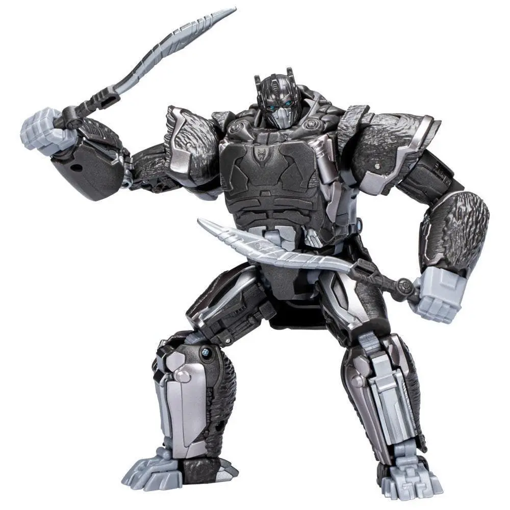 Transformers Rise Of The Beasts Voyager Class - Optimus Primal 6 Inches Grey