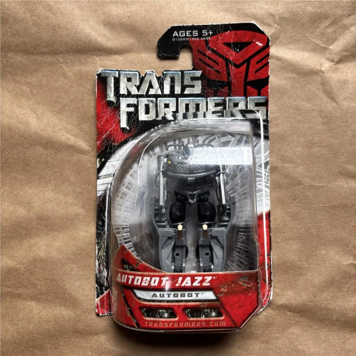 Transformers Movie Deluxe: Autobot Jazz Hasbro Action Figure Series 7 2006