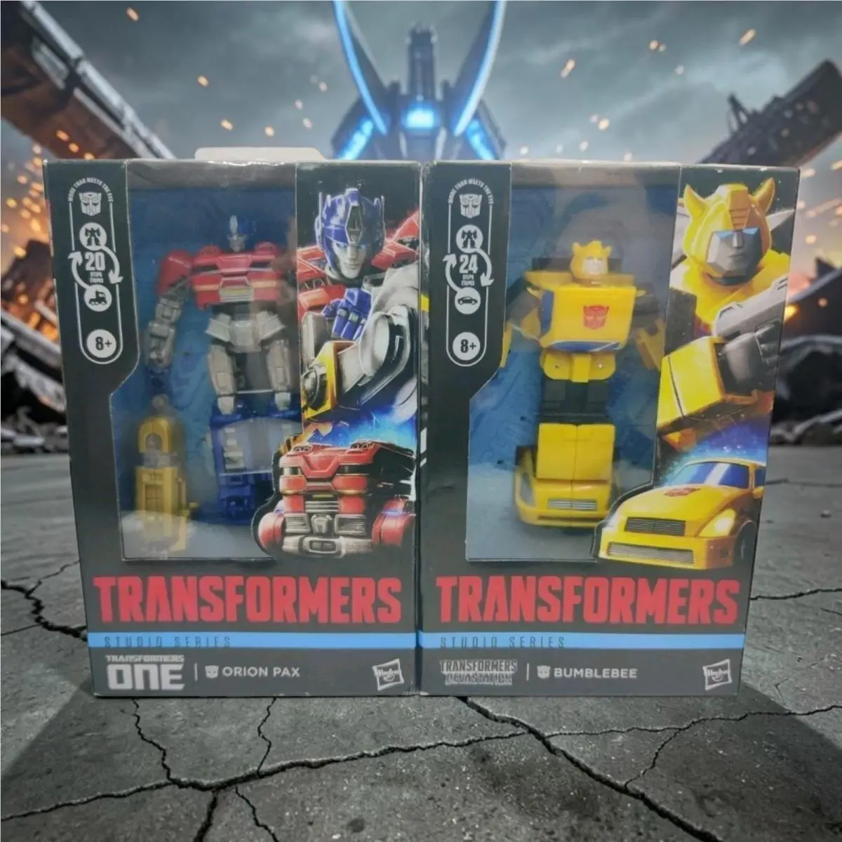 Transformers One: Studio Series Orion Pax Bumblebee 5 Action Figures Bundle