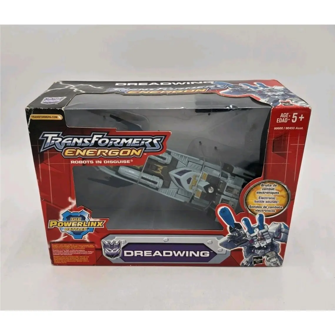 Transformers Energon Powerlinx Dreadwing Voyager Class 2004 Collectible