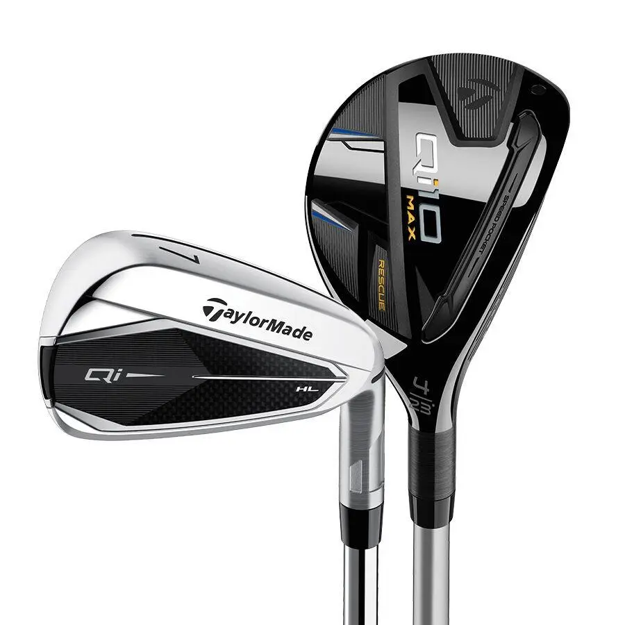 Taylormade Qi Max 4H 5H + Qi HL 6-PW+AW Combo Iron Set Regular Flex