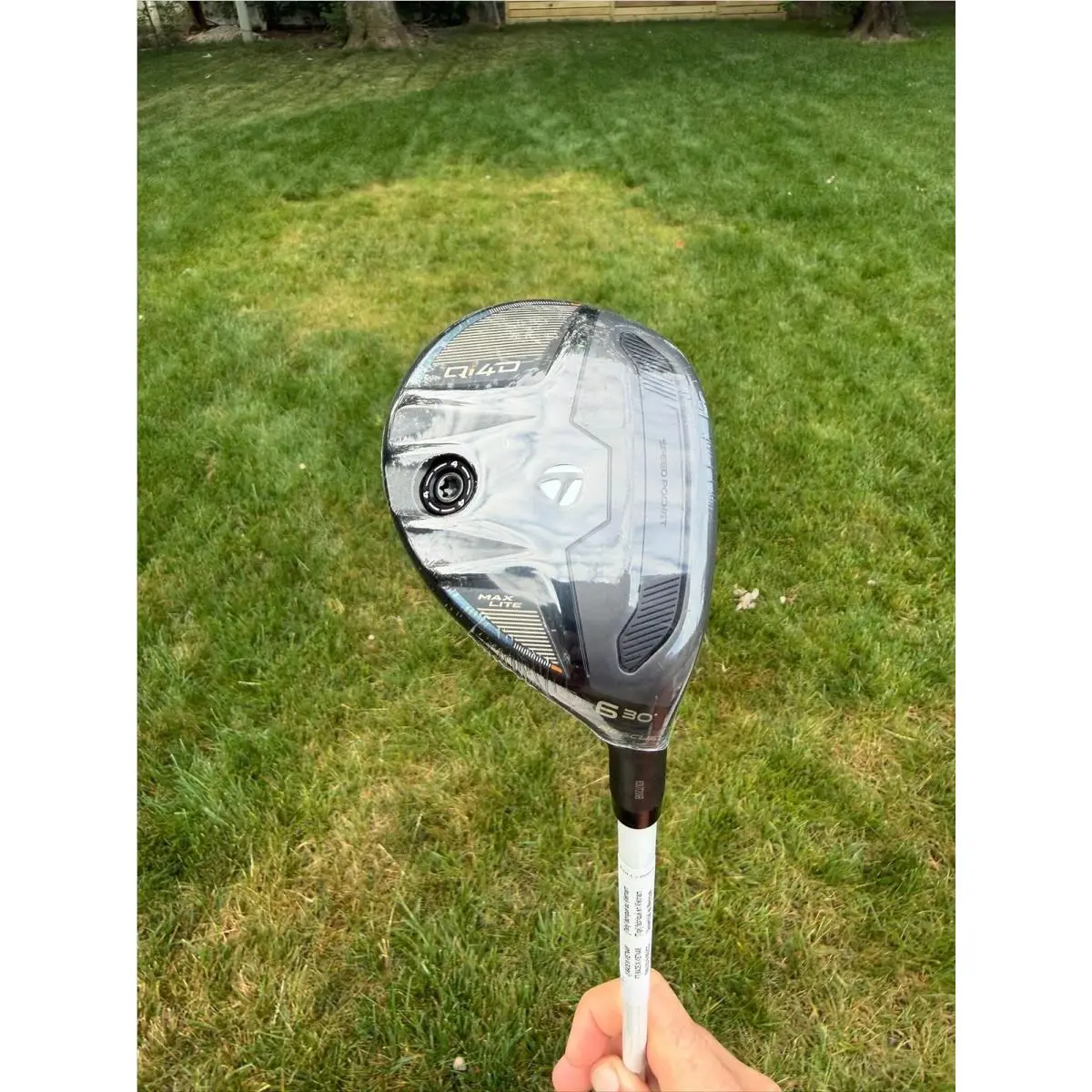 Taylormade Qi4D Max Lite 6 Hybrid 30° Air Speeder Ladies Flex 37.75 +hc