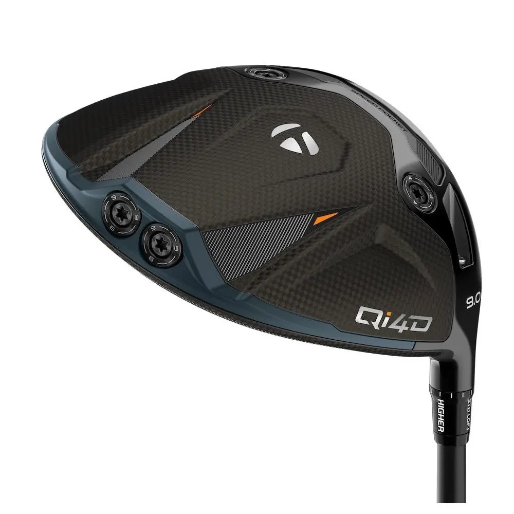 Taylor Made Golf Qi4D Driver 9 Stiff Flex Reax MR Left Handed