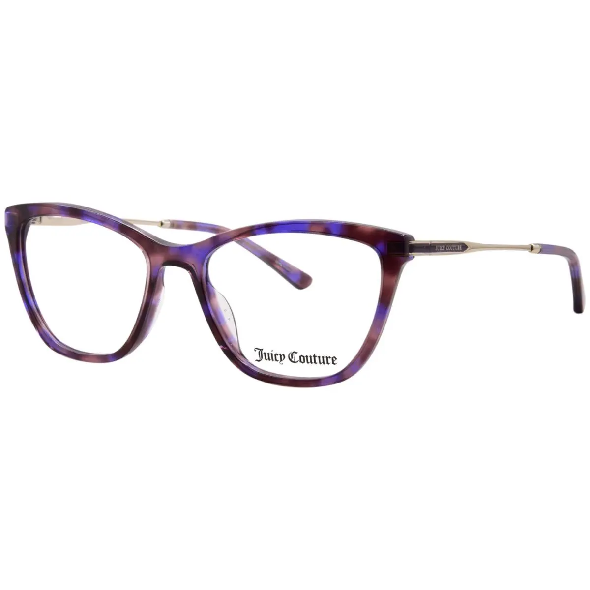 Juicy Couture JU-266/G 1MF Eyeglasses Women`s Viopatthavan Violet Full Rim 53mm