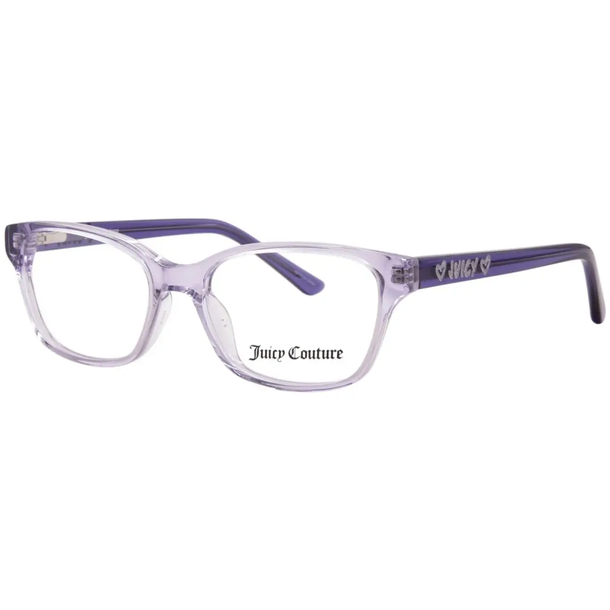 Juicy Couture JU-964 B3V Eyeglasses Youth Kids Violet Full Rim Square Shape 47mm